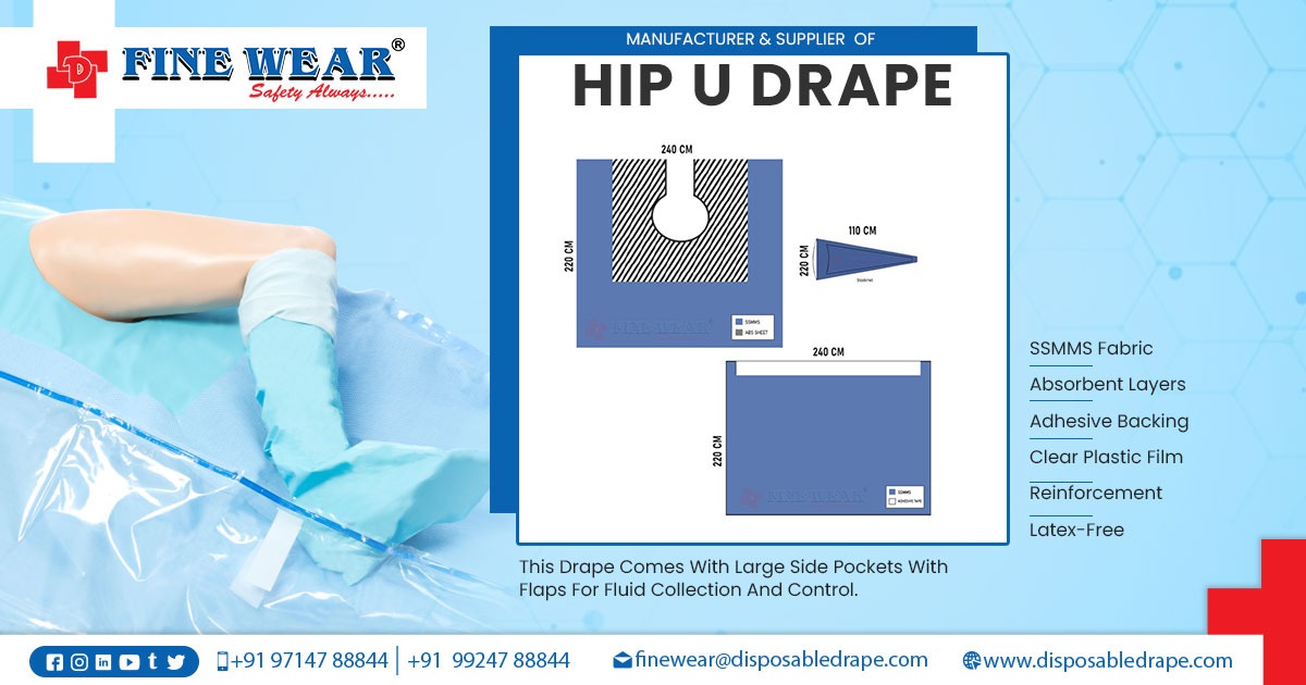 HIP U Drape | Orthopedic Drape in Imphal
