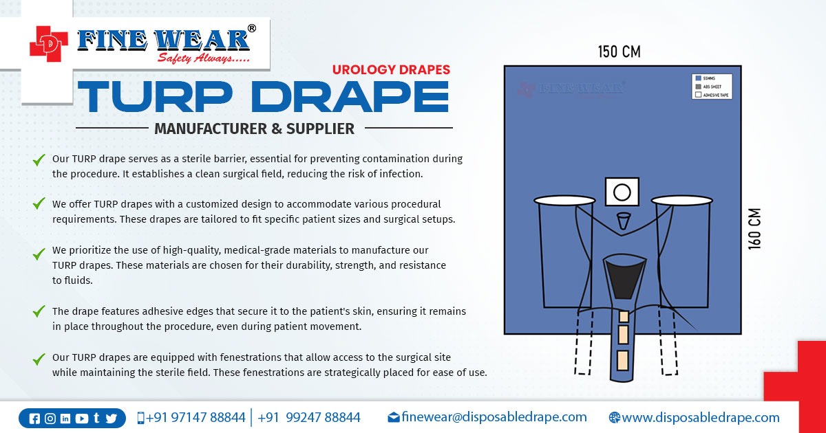 Turp Drape | Urology Drapes in Yaman