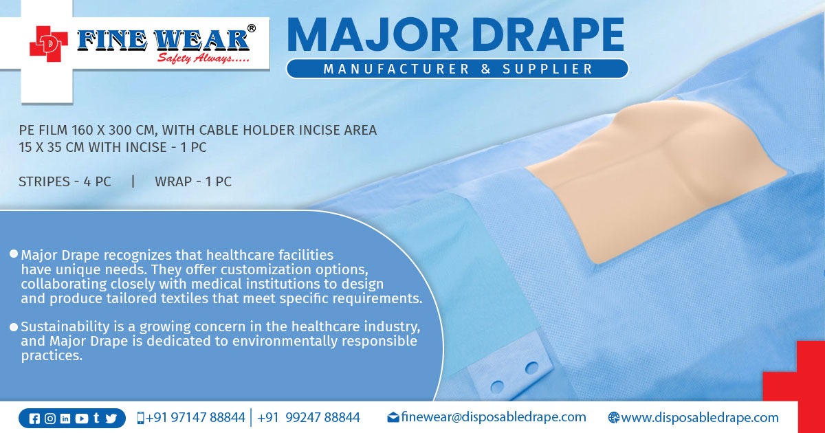 Major Drapes | General Surgery Drapes in Raipur