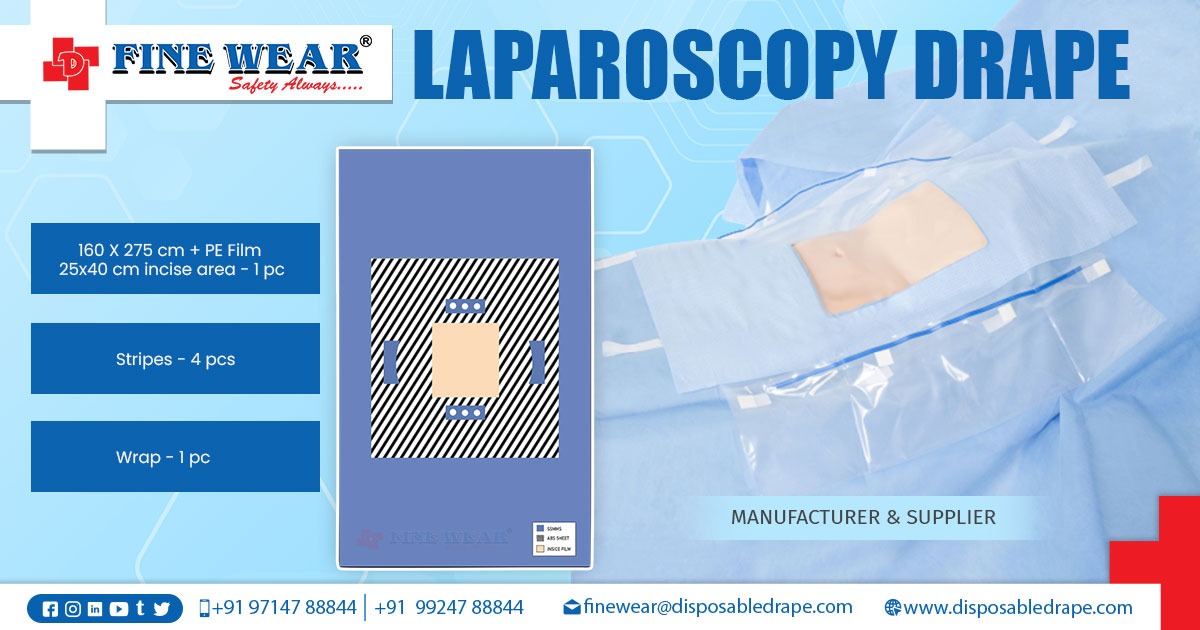 Laparoscopy Drapes | General Surgery Drapes in Egypt