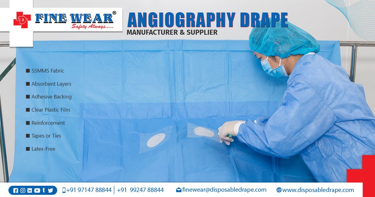 Angiography Drapes | Cardiac Drapes in Kolkata