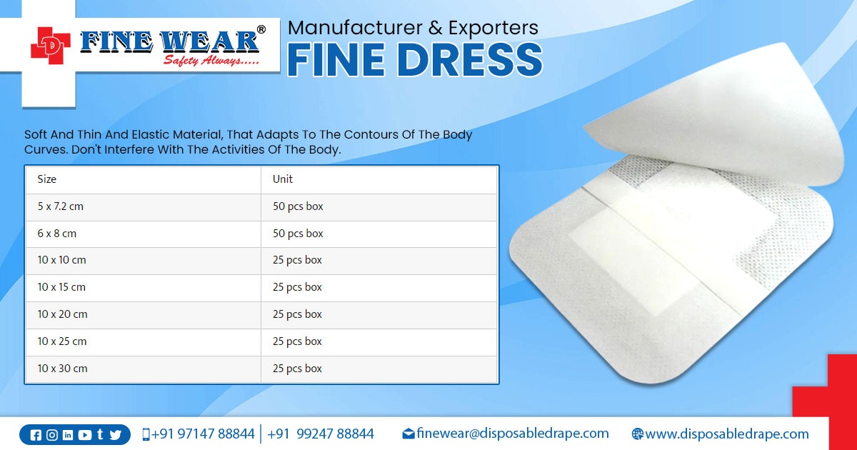Surgical Dressing | Fine Dress in Kuwait