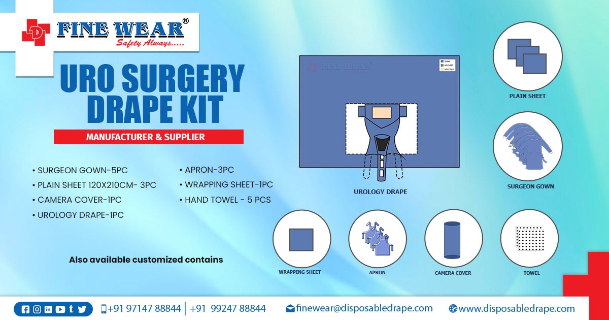 Uro Surgery Drap Kit in Ludhiana