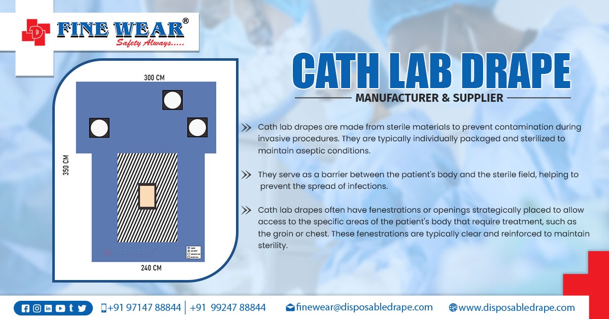 Cath Lab Drape | Cardiac Drapes in Hoshiarpur
