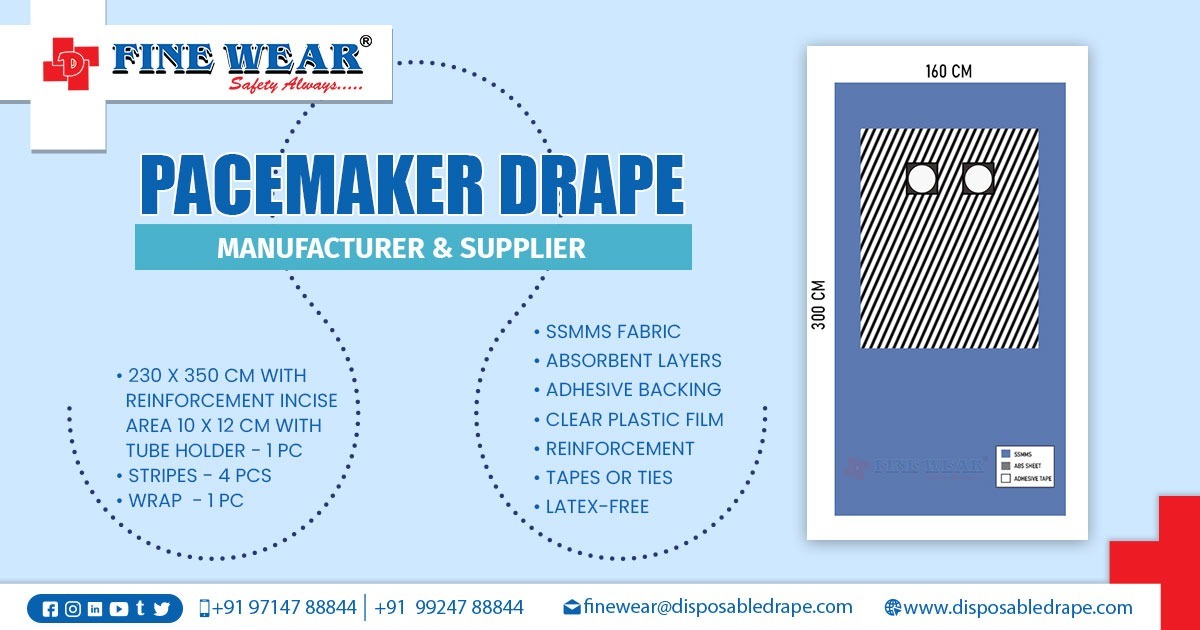 Pacemaker Drapes | Cardiac Drapes in Madinah