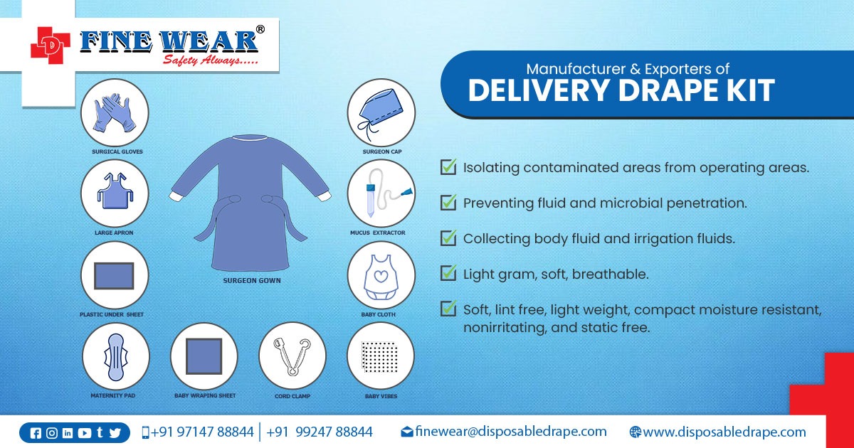 Supplier of Delivery Drape Kits in Dehradun