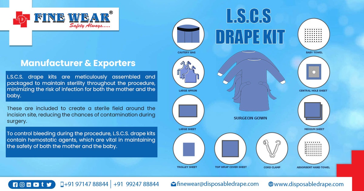 L.S.C.S Drape Kit in Dharan