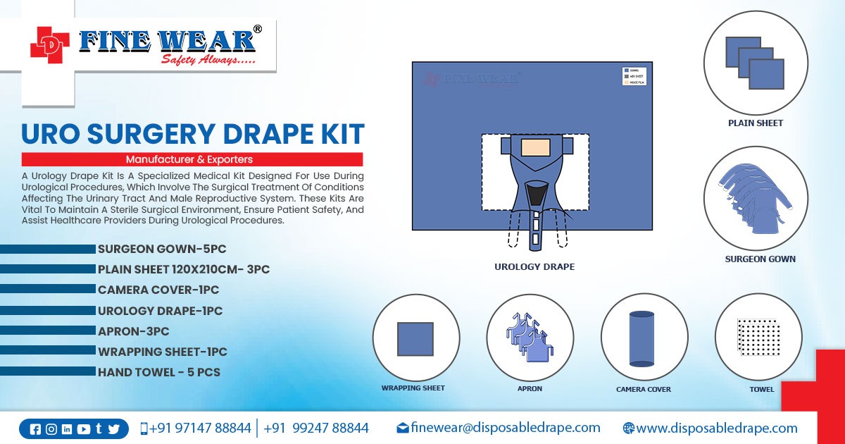 Uro Surgery Drape Kit in Gurugram