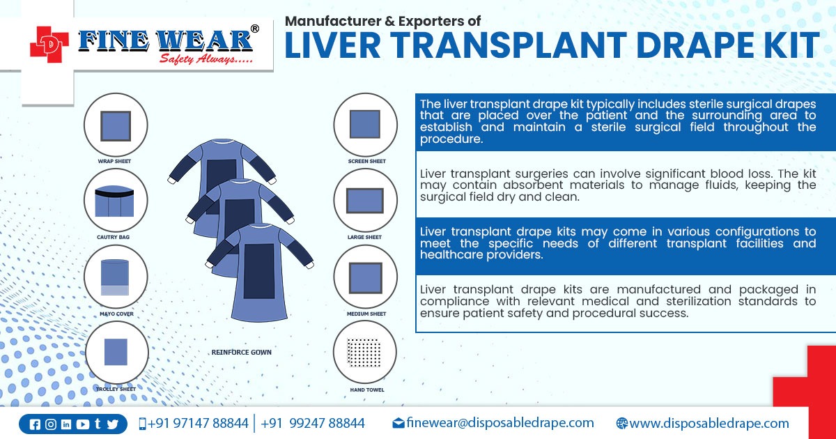 Liver Transplant Drape Kit in Bloemfontein