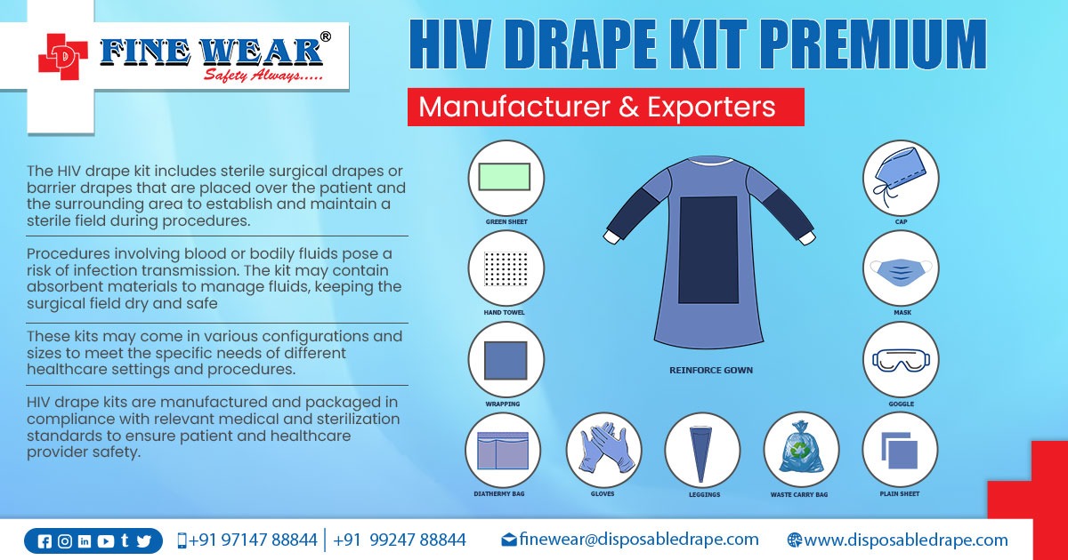 HIV Drape Kit Premium in Ankara