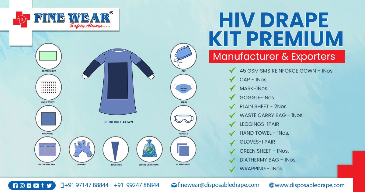 HIV Drape Kit Premium in Ankara