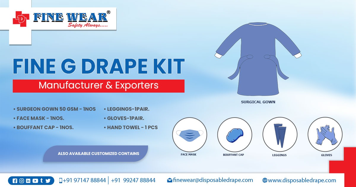 Fine G Drape Kit In Yamuna Nagar