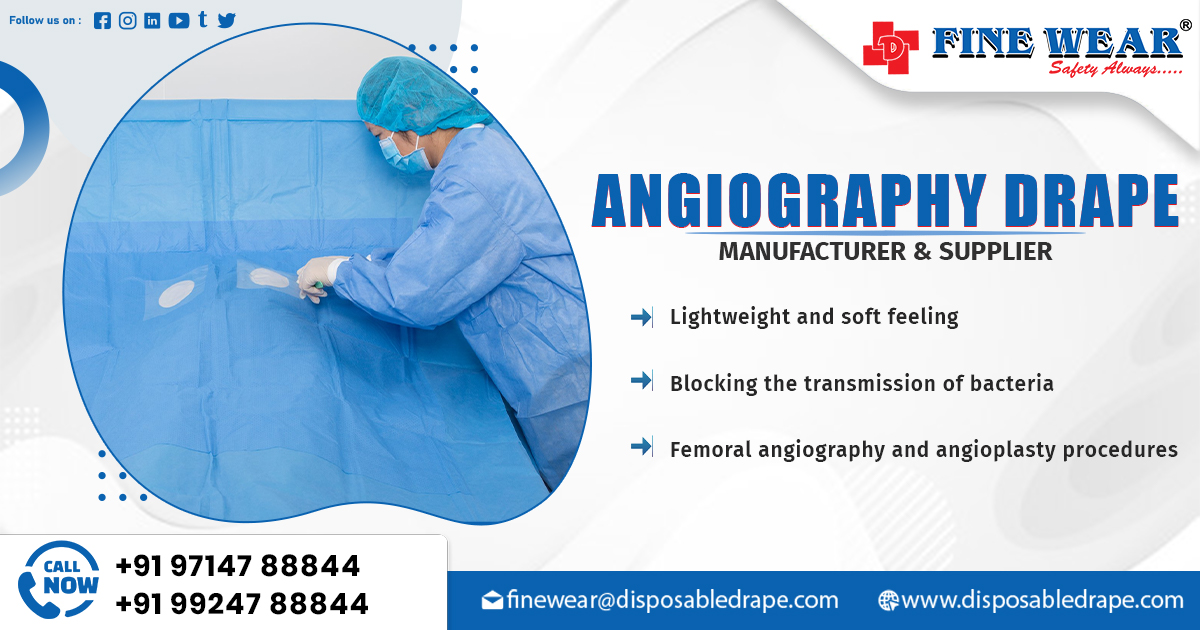 Angiography Drapes | Cardiac Drapes in Nashik