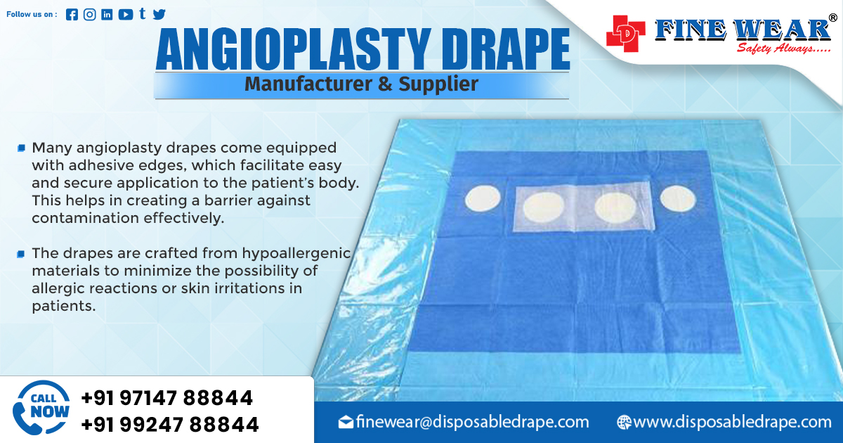 Angioplasty Drapes | Cardiac Drapes in Ahmednagar