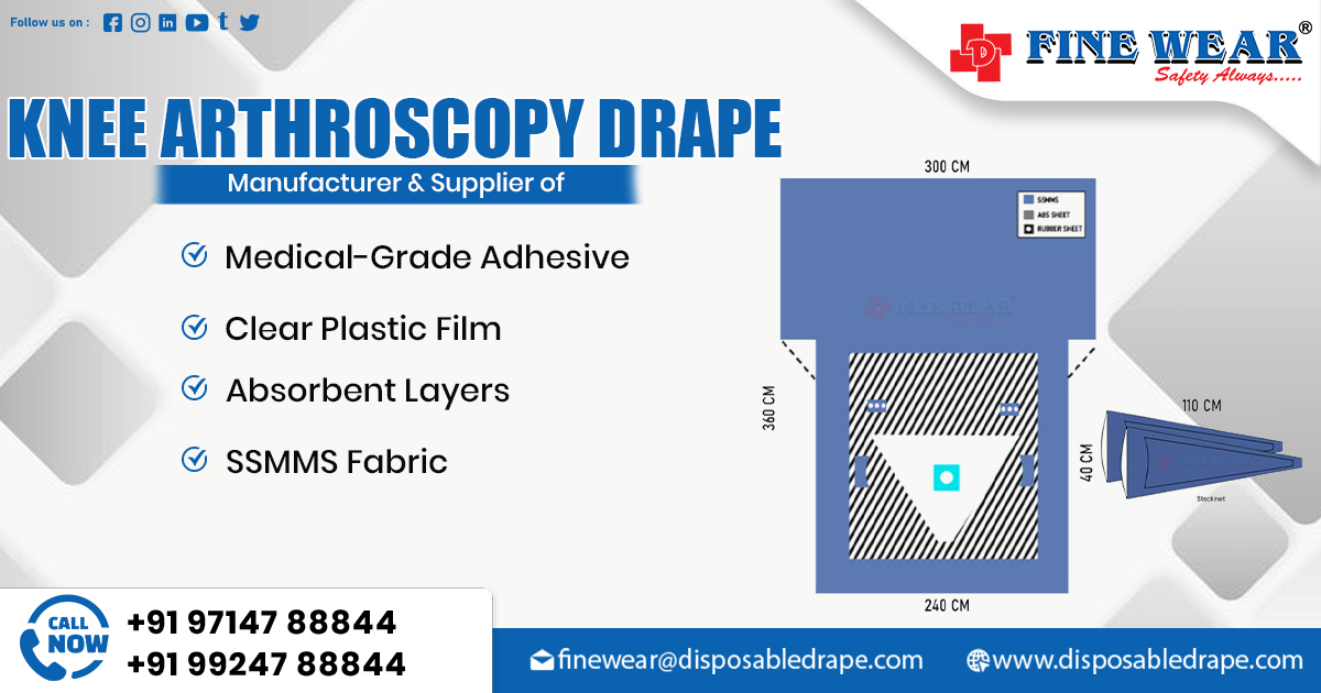 Knee Arthroscopy Drape in Egypt