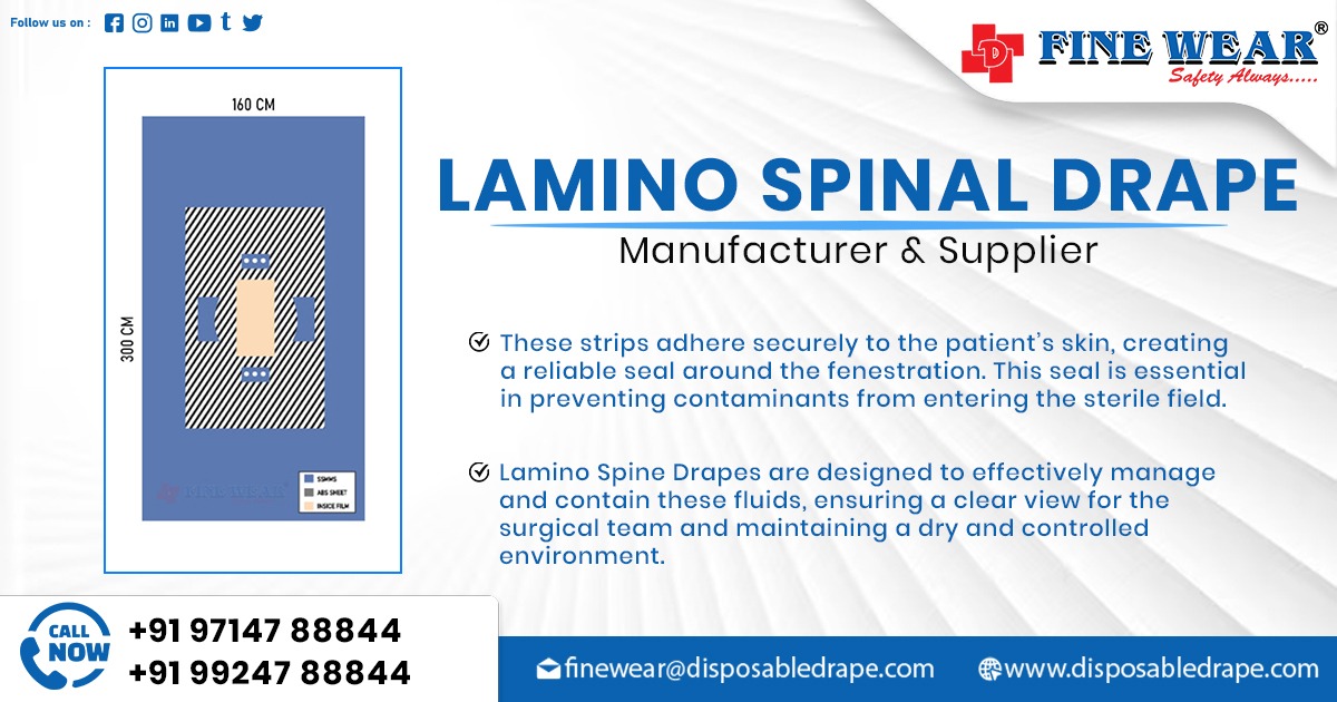 Lamino Spinal Drape in Angola