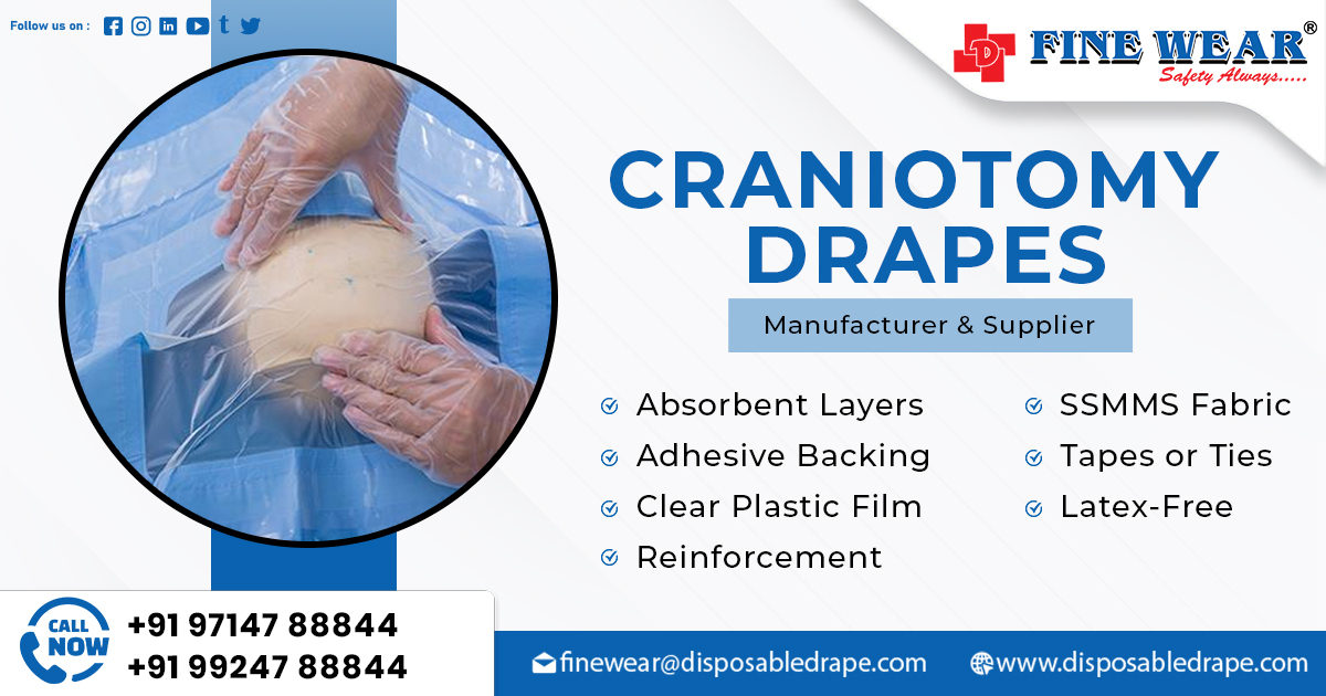 Supplier of Craniotomy Drape in Telangana