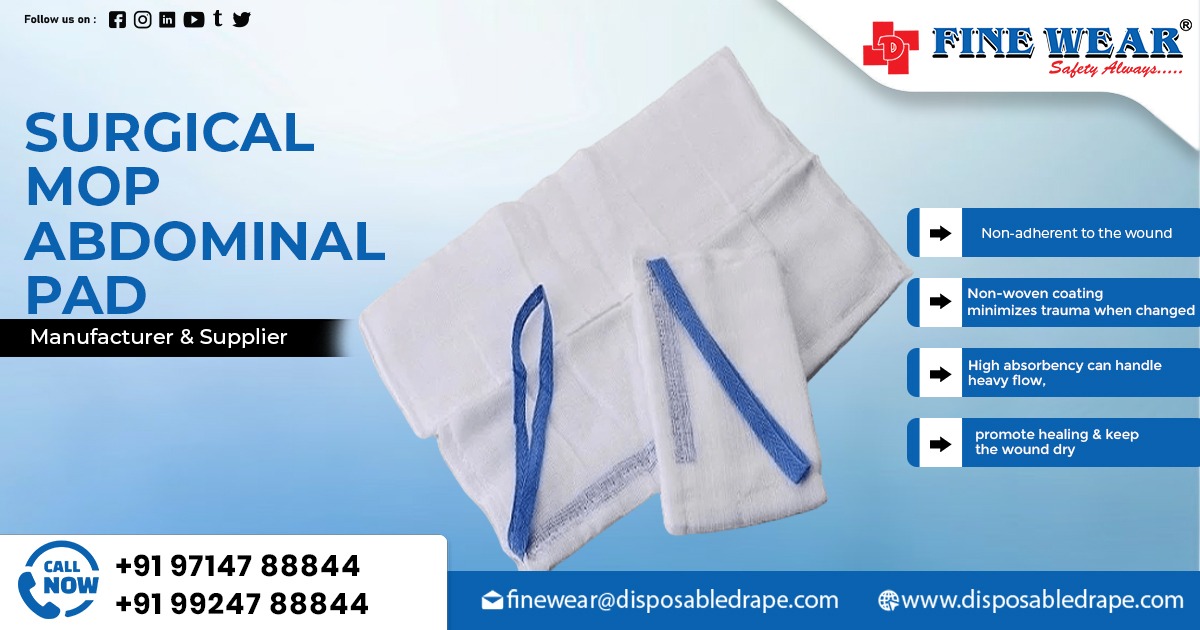 Supplier of Surgical Mop in Haryana