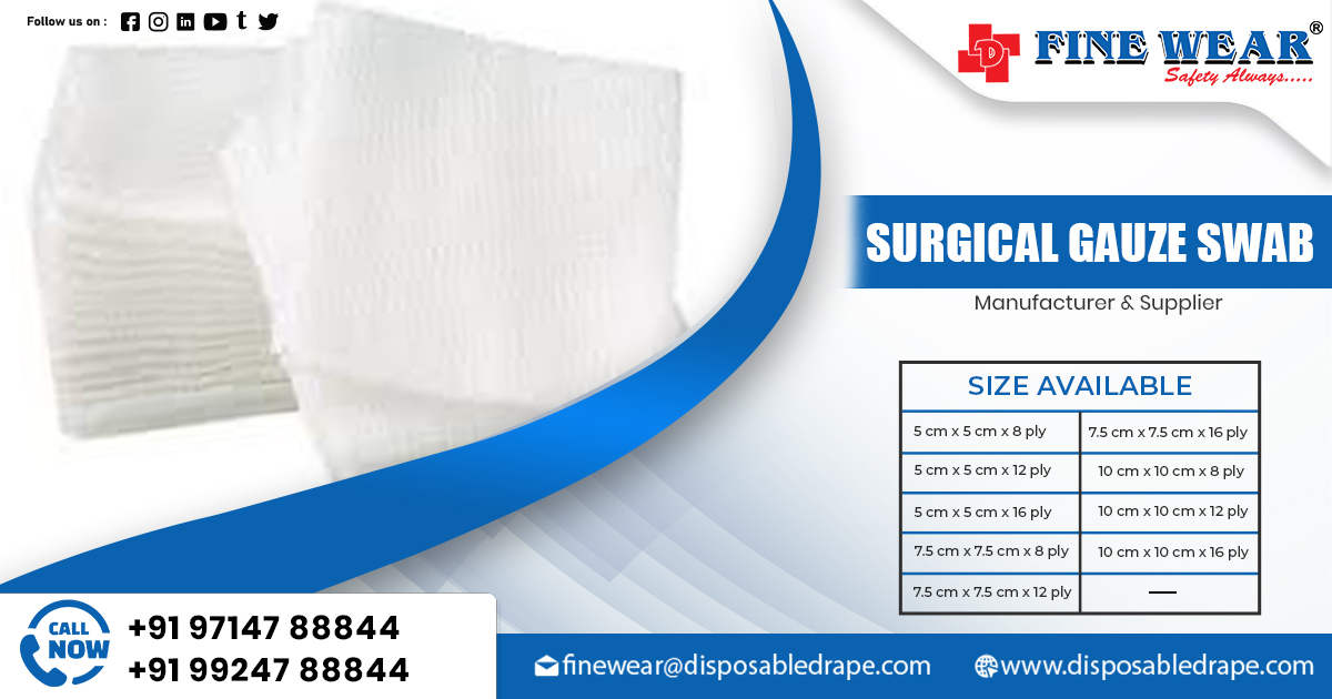 Exporter of Surgical Gauze Swab in Gambia