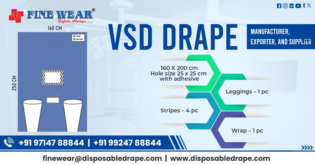 Supplier of VSD Drape in Dewas