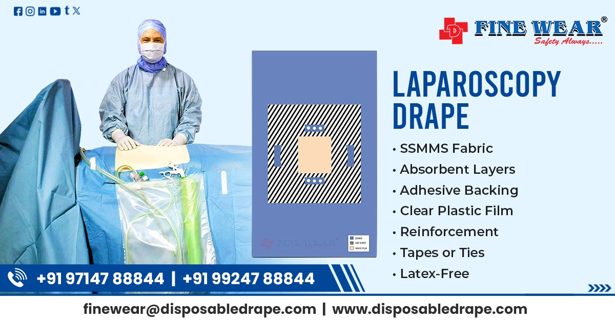 Supplier of Laparoscopy Drape in Raigarh