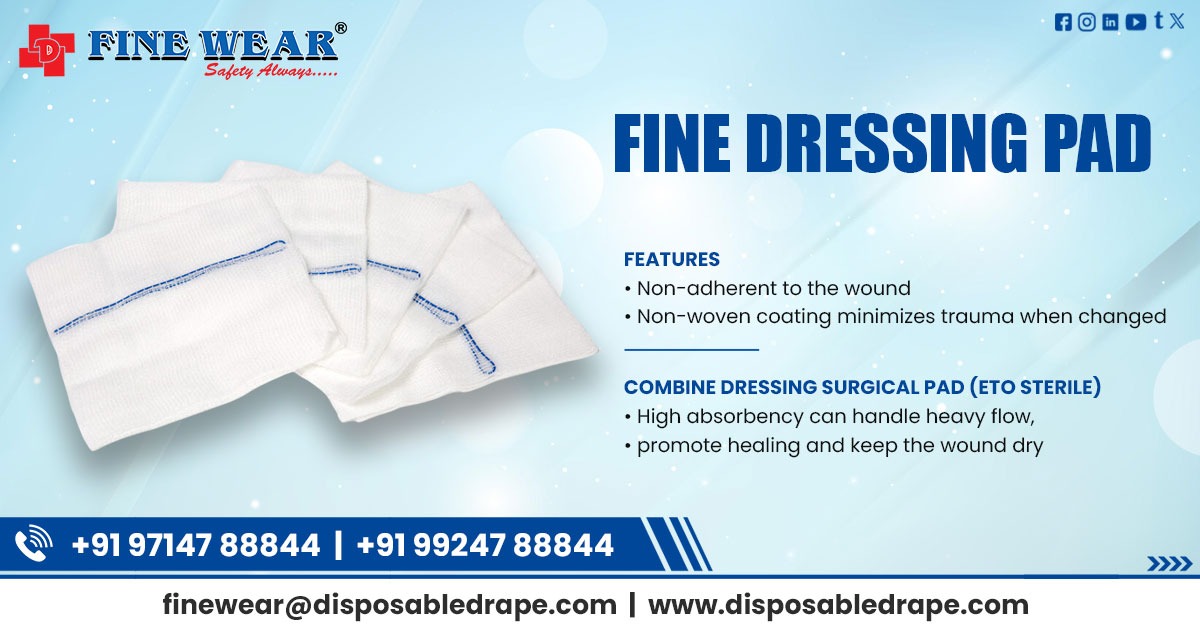 Supplier of Fine Dressing Pads in Rourkela