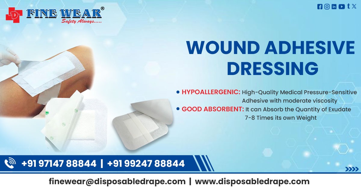 Supplier of Wound Adhesive Dressing in Baripada