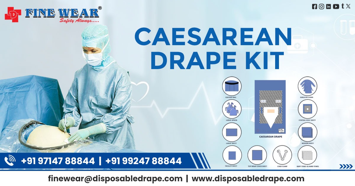 Supplier of Caesarean Drape Kit in Prayagraj