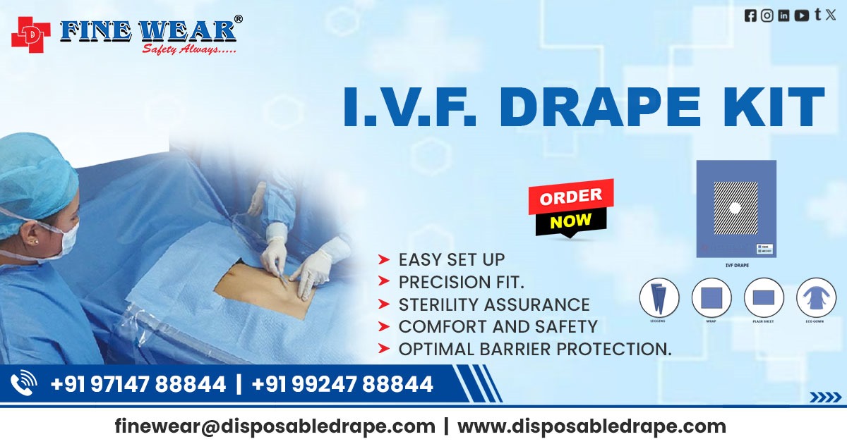Supplier of I.V.F. Drape Kit in Bareilly
