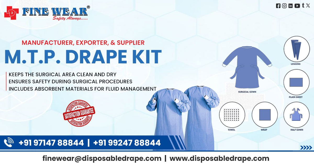Supplier of MTP Drape Kit in Aligarh