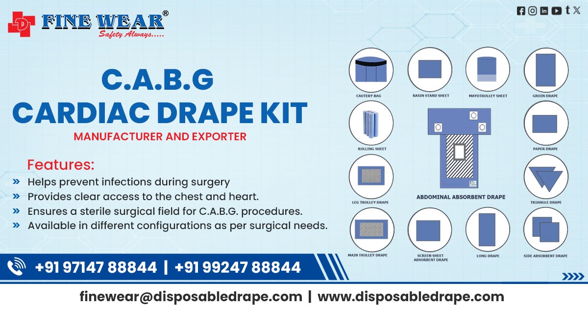 Supplier of C.A.B.G. Drape kit in Gorakhpur