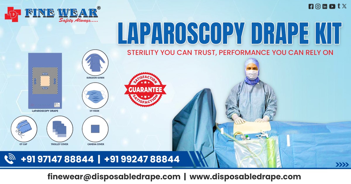 Supplier of Laparoscopy Drape Kit in Purnia