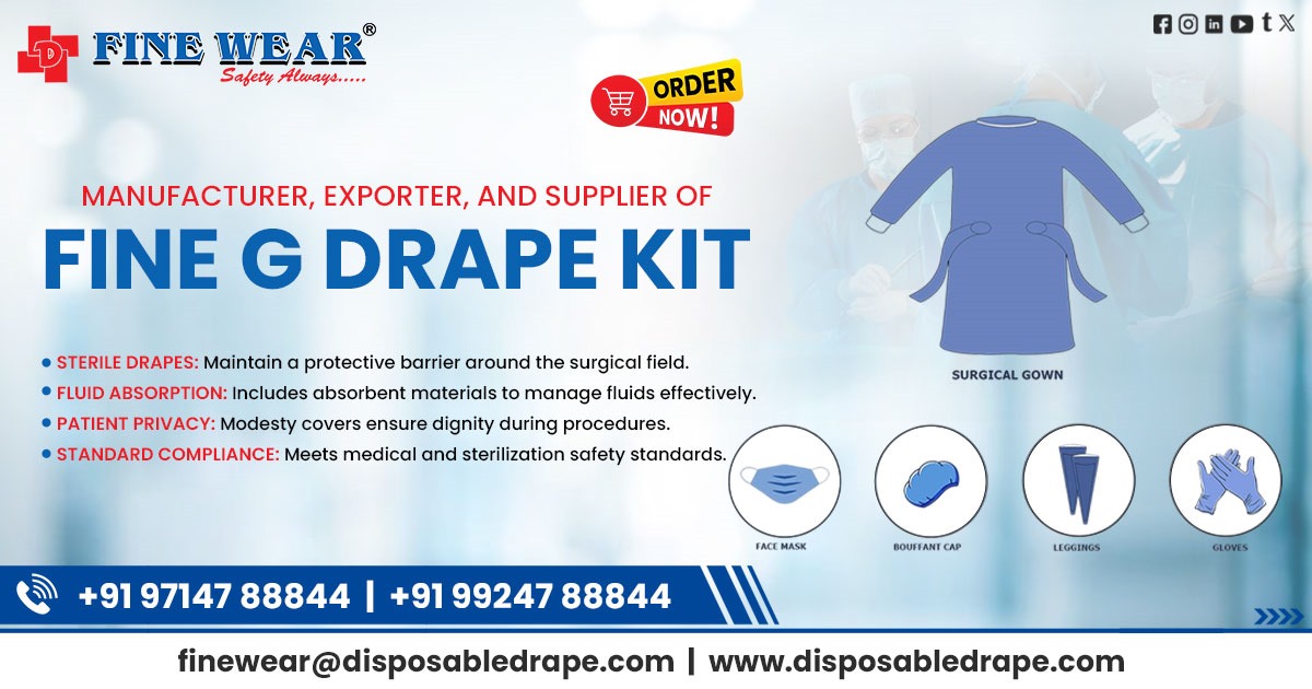 Supplier of Fine G Drape Kit in Dhanbad