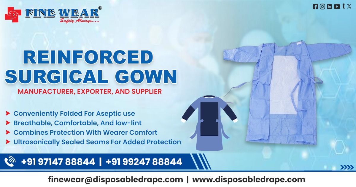 Reinforced Surgical Gown in Malta