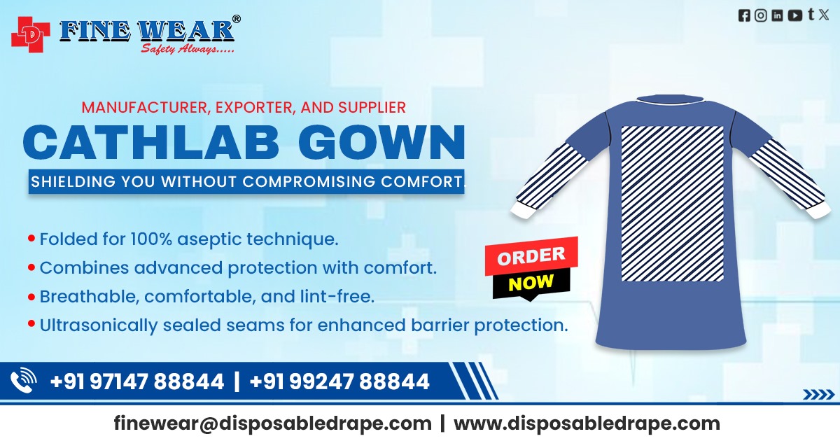 Cathlab Surgical Gown in Mexico