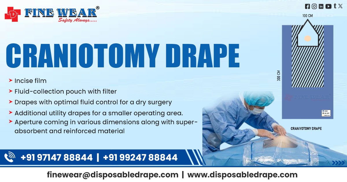 Craniotomy Drape in Lucknow