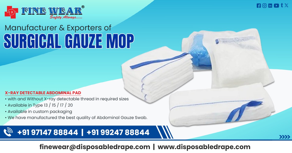 Surgical Gauze Mop in Patna