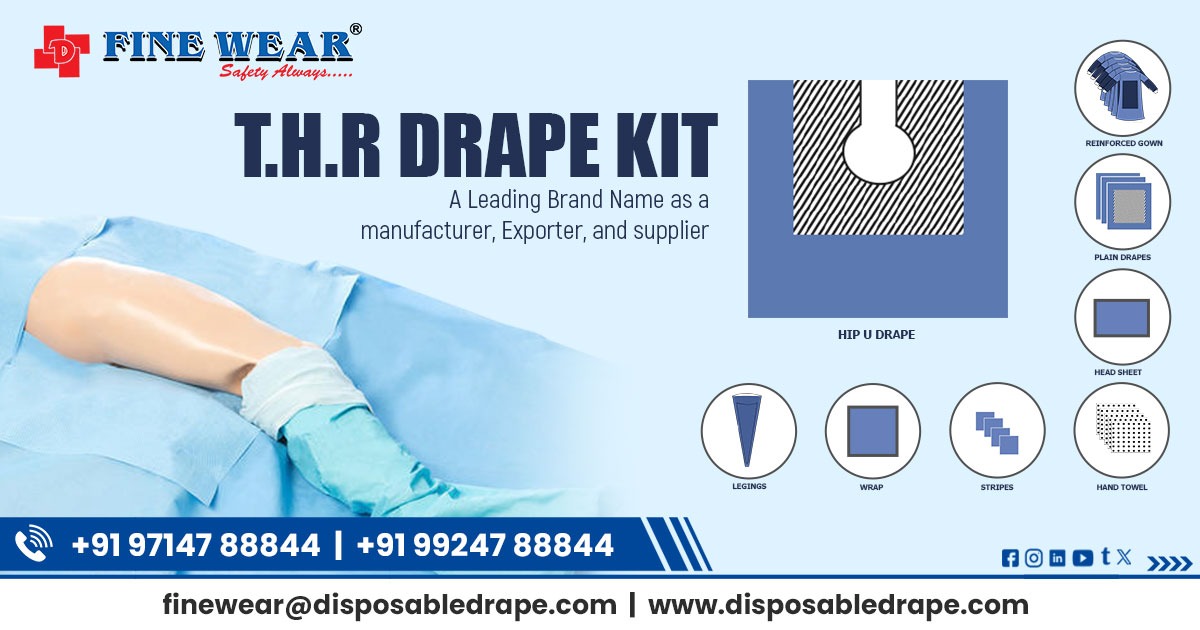 Total Hip Replacement Drape Kit in Ludhiana