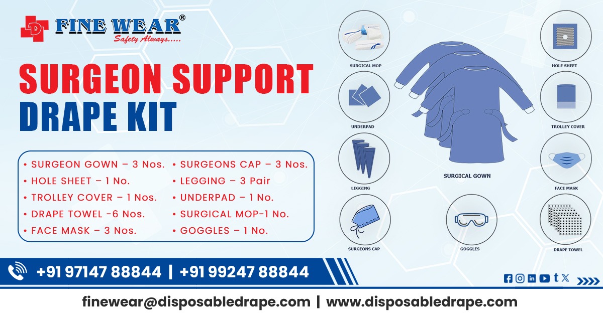 Surgeon Support Drape Kit in Srinagar