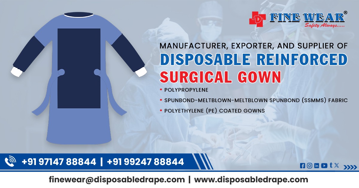 Disposable Reinforced Surgical Gown in Sri Lanka