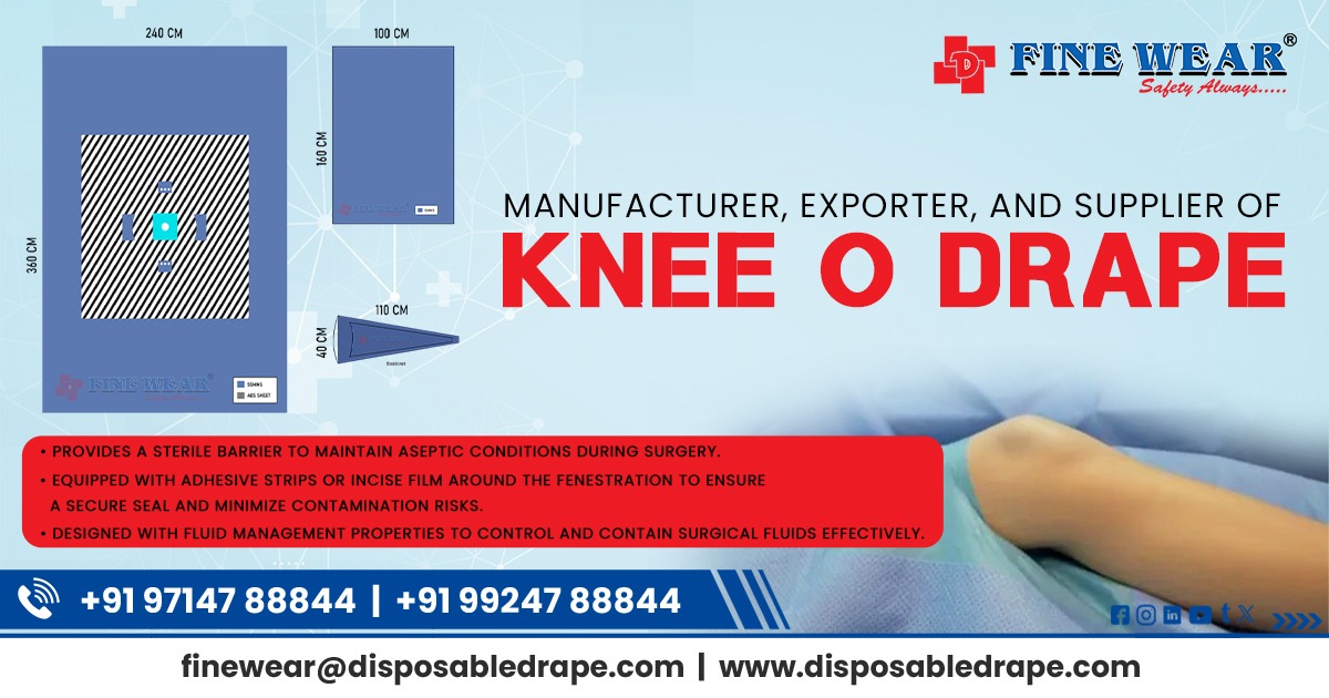 Premium Knee O‑Drape in Indore