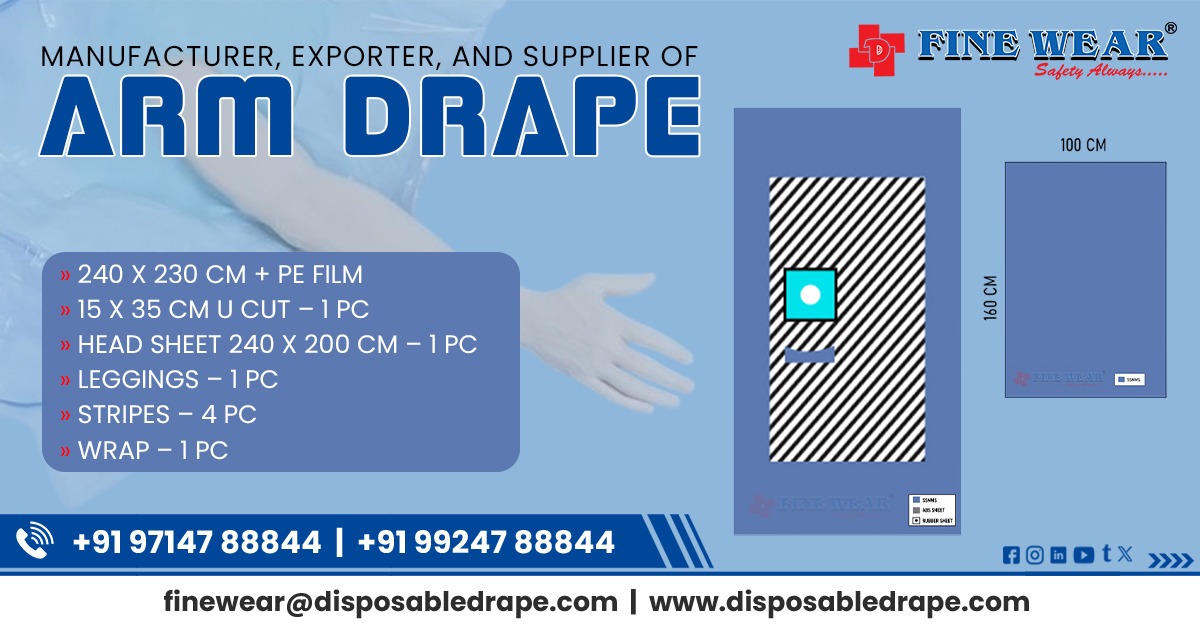 Premium Arm Drape in Noida