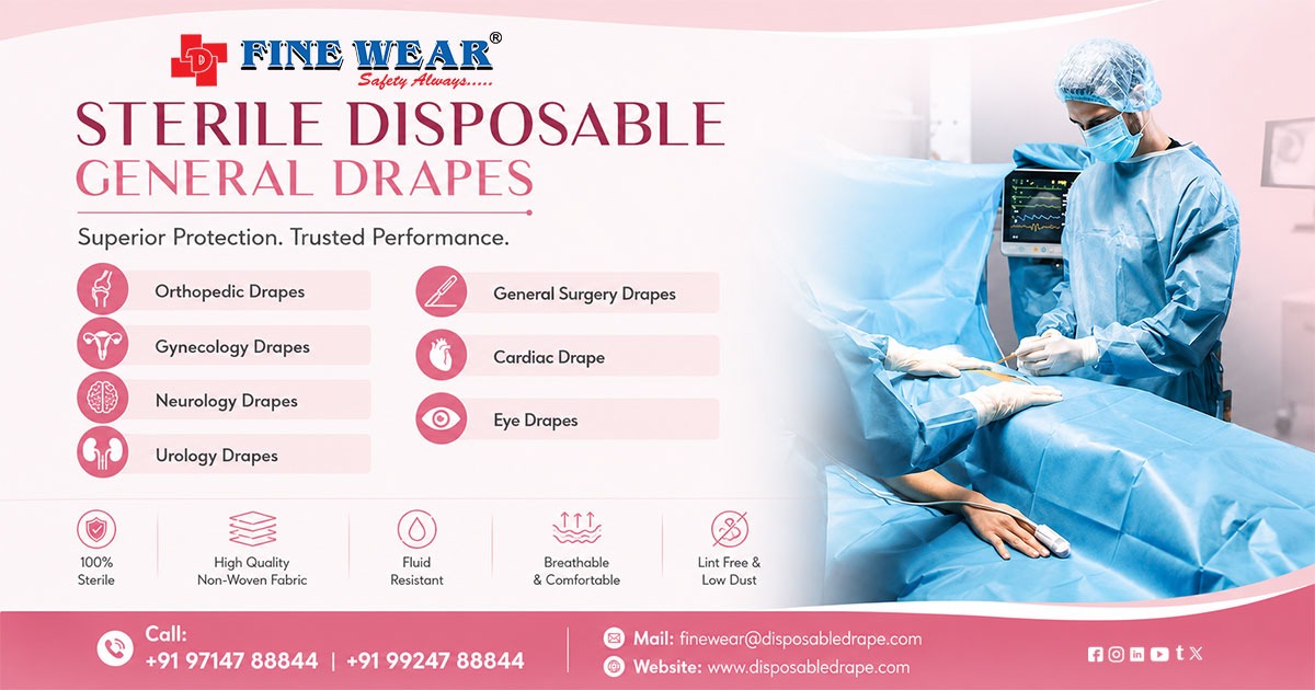 Sterile Disposable General Drapes in Qatar
