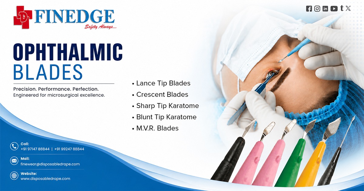Ophthalmic Blades Supplier in Gujarat