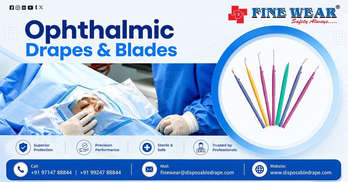 Ophthalmic Drape and Blades in Gujarat