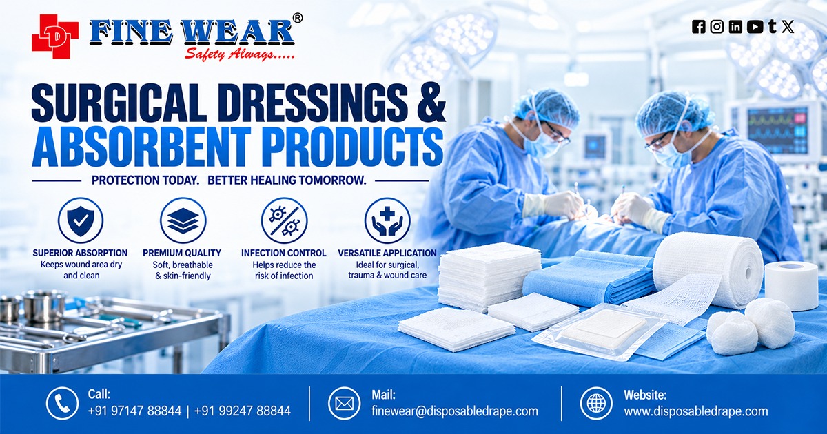 Surgical Dressings and Absorbent Products in Gujarat