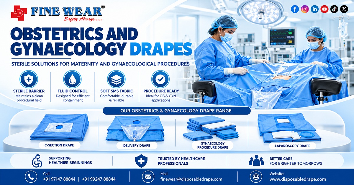 Manufacturer of Obstetrics and Gynaecology Drapes