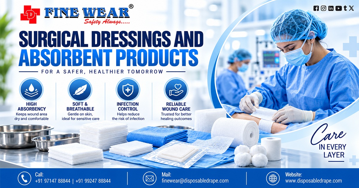 Manufacturer of Surgical Dressings and Absorbent Products